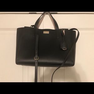 KATE SPADE Black Leather Purse